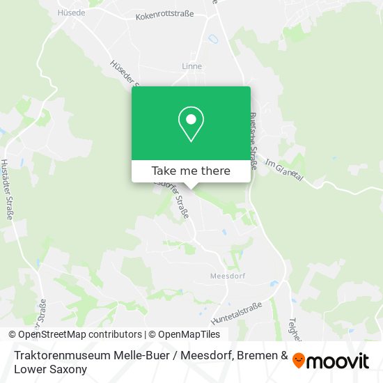 Traktorenmuseum Melle-Buer / Meesdorf map