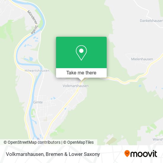 Volkmarshausen map