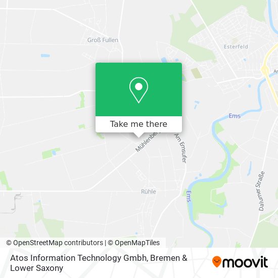 Atos Information Technology Gmbh map