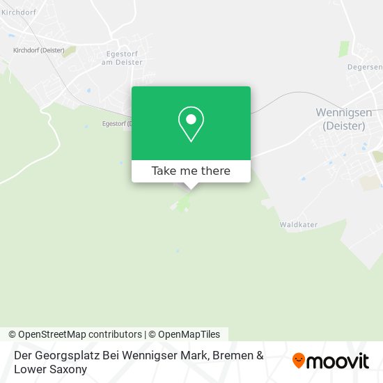 Der Georgsplatz Bei Wennigser Mark map