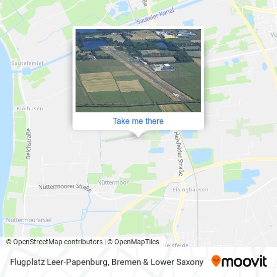 Flugplatz Leer-Papenburg map