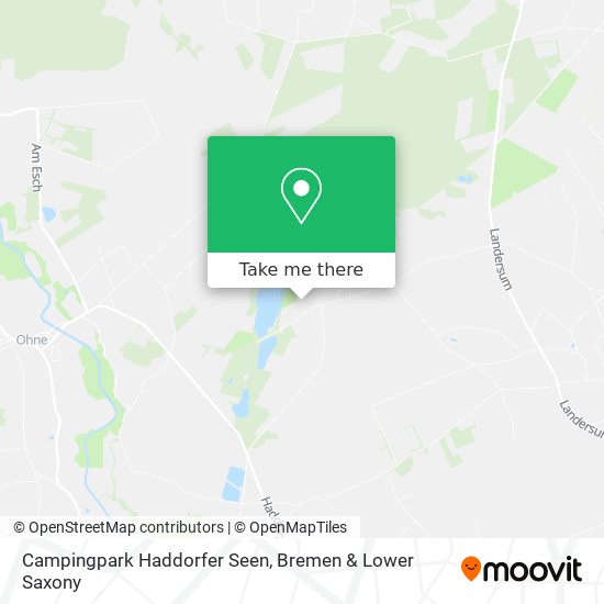 Campingpark Haddorfer Seen map