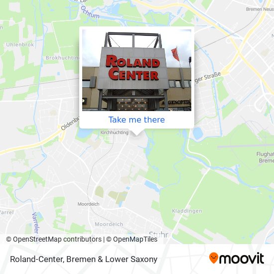 Карта Roland-Center