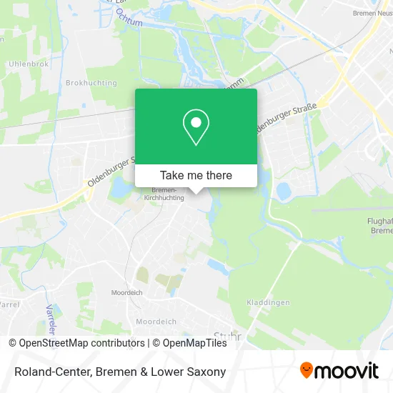 Roland-Center map