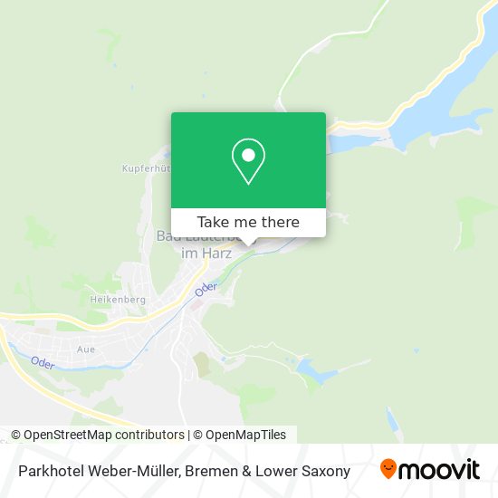 Parkhotel Weber-Müller map