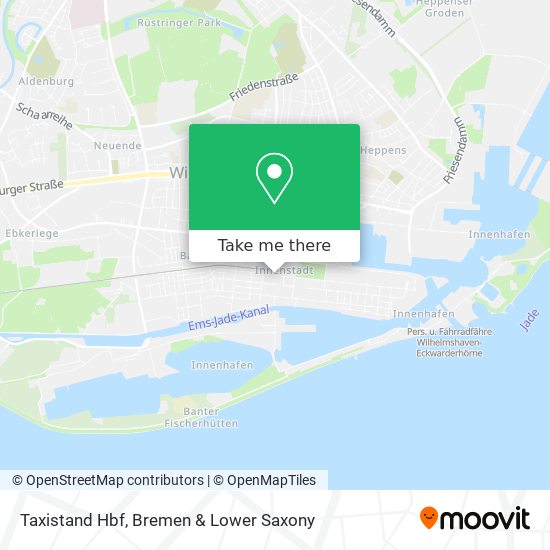 Taxistand Hbf map