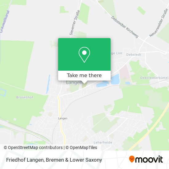 Friedhof Langen map