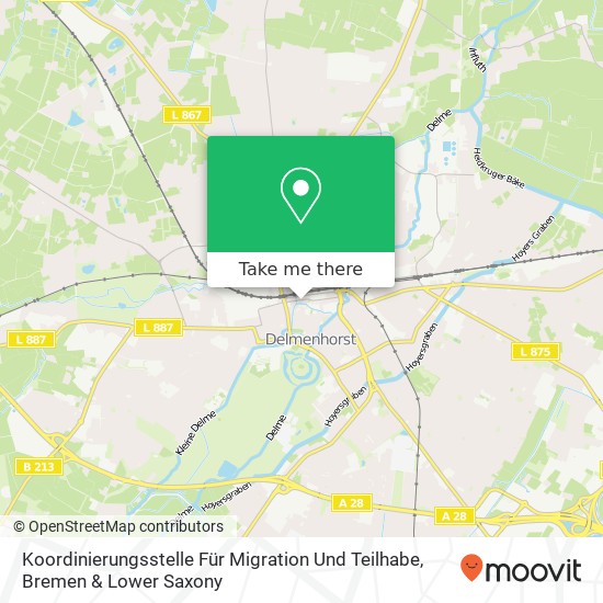 Koordinierungsstelle Für Migration Und Teilhabe map