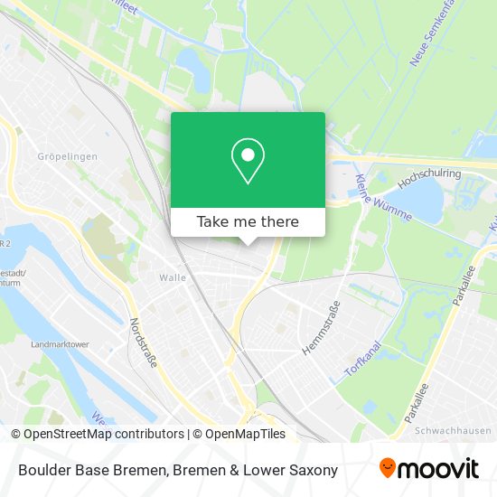 Boulder Base Bremen map