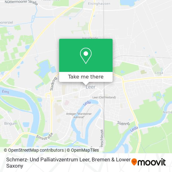 Schmerz- Und Palliativzentrum Leer map