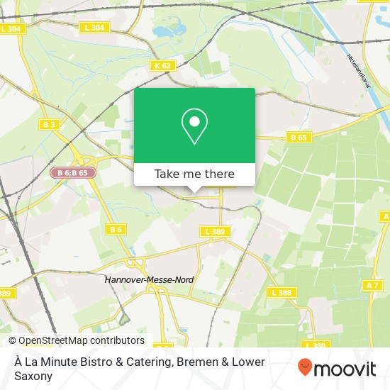 À La Minute Bistro & Catering map