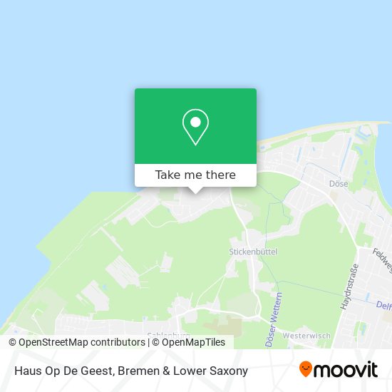 Haus Op De Geest map