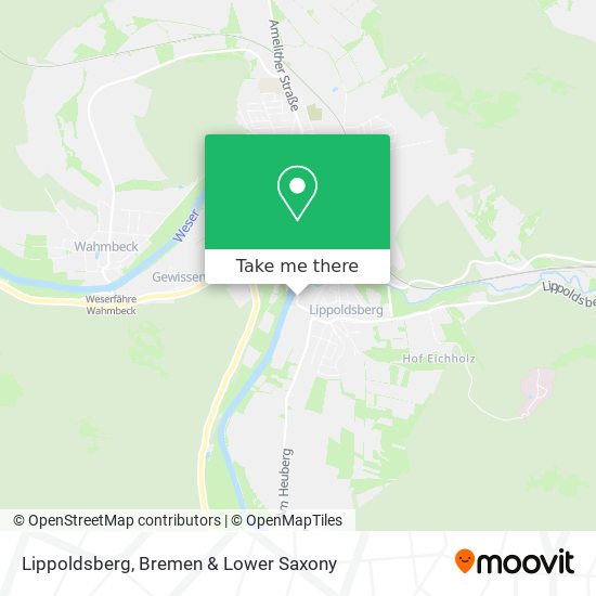 Lippoldsberg map