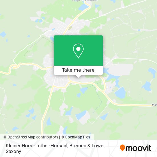 Kleiner Horst-Luther-Hörsaal map