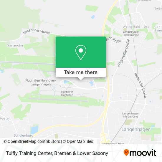 Tuifly Training Center map