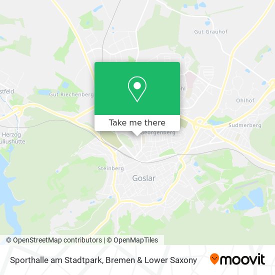 Sporthalle am Stadtpark map