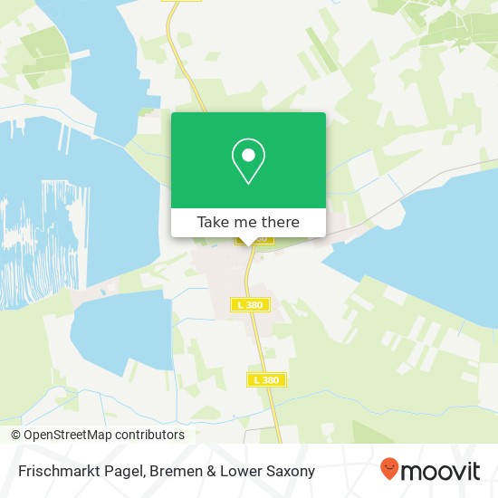 Frischmarkt Pagel map