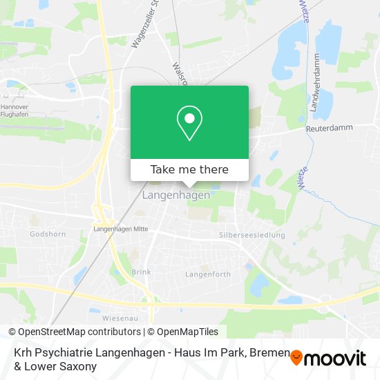 Krh Psychiatrie Langenhagen - Haus Im Park map
