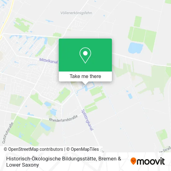 Карта Historisch-Ökologische Bildungsstätte
