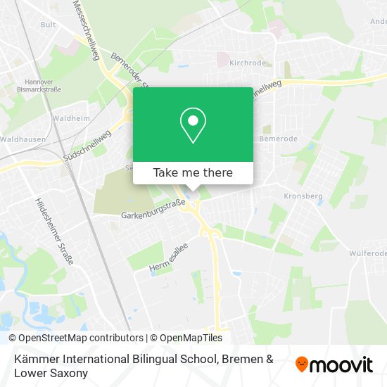 Kämmer International Bilingual School map
