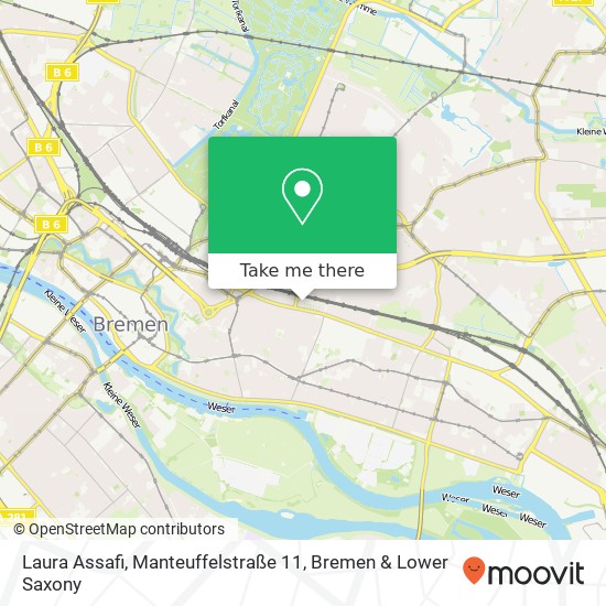 Laura Assafi, Manteuffelstraße 11 map