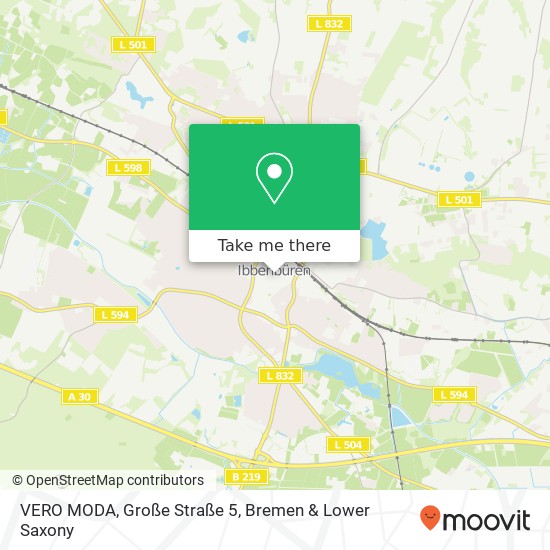 VERO MODA, Große Straße 5 map