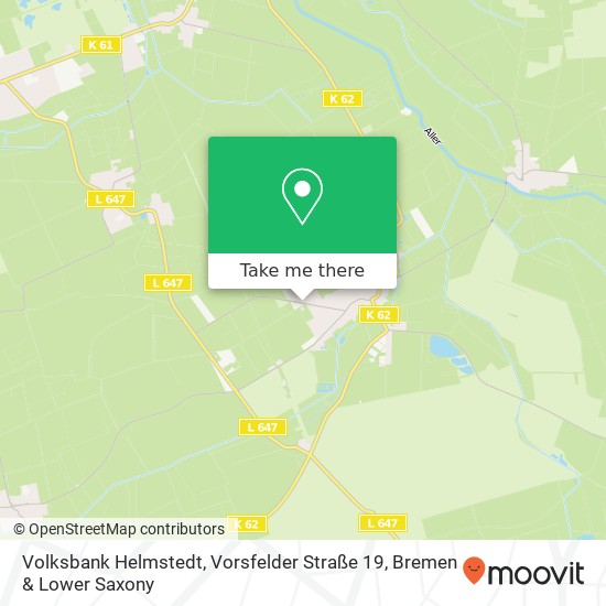 Volksbank Helmstedt, Vorsfelder Straße 19 map