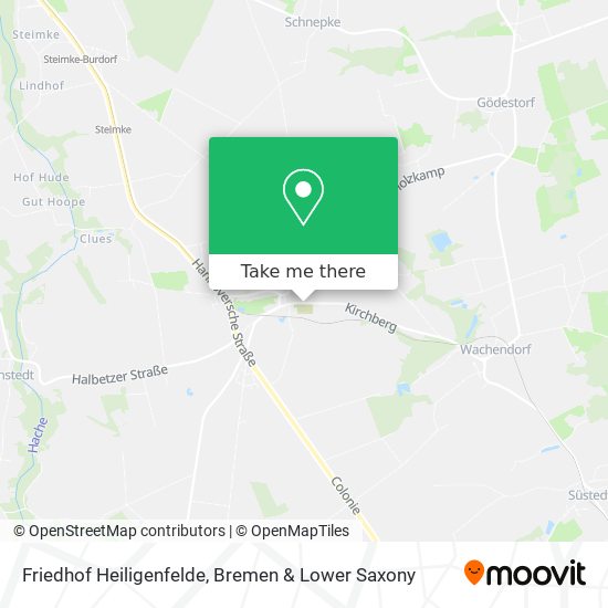 Friedhof Heiligenfelde map
