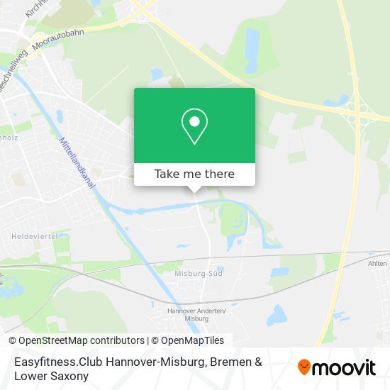 Easyfitness.Club Hannover-Misburg map