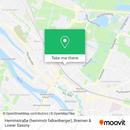 Hemmstraße (hemmstr falkenberger) map