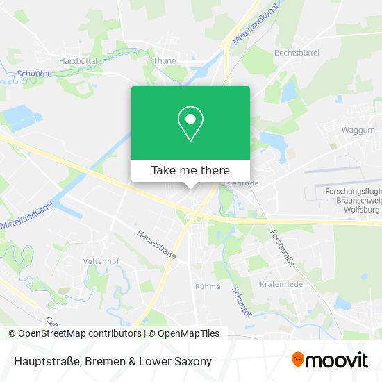 Hauptstraße map