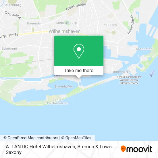Карта ATLANTIC Hotel Wilhelmshaven