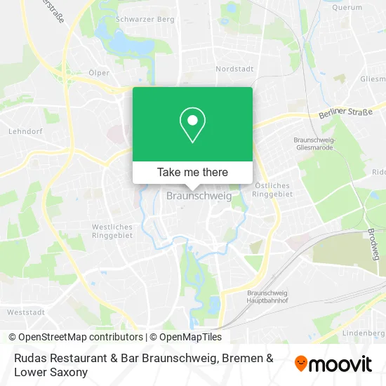 Карта Rudas Restaurant & Bar Braunschweig