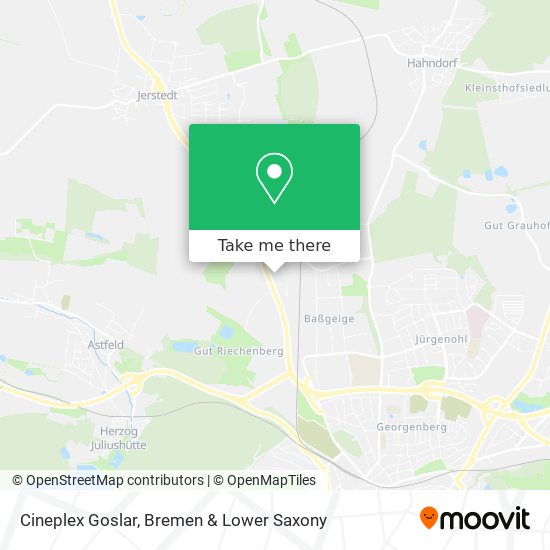 Cineplex Goslar map