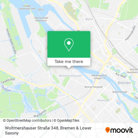 Woltmershauser Straße 348 map