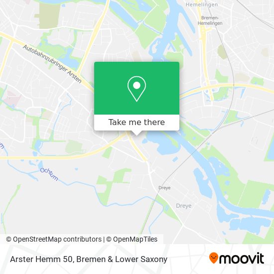 Arster Hemm 50 map