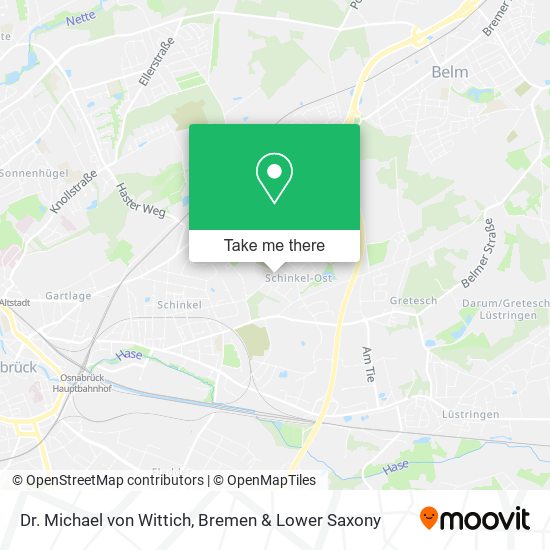 Dr. Michael von Wittich map