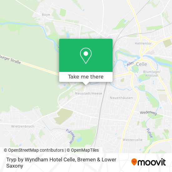 Tryp by Wyndham Hotel Celle map
