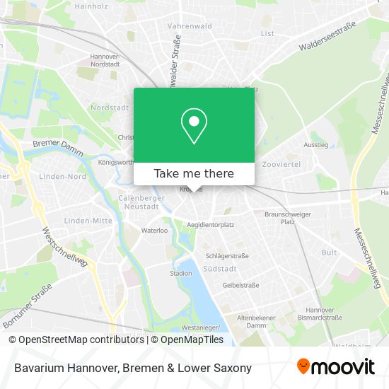Bavarium Hannover map
