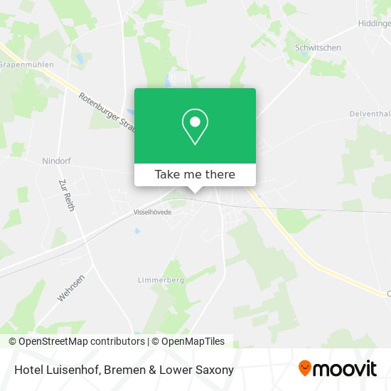 Hotel Luisenhof map