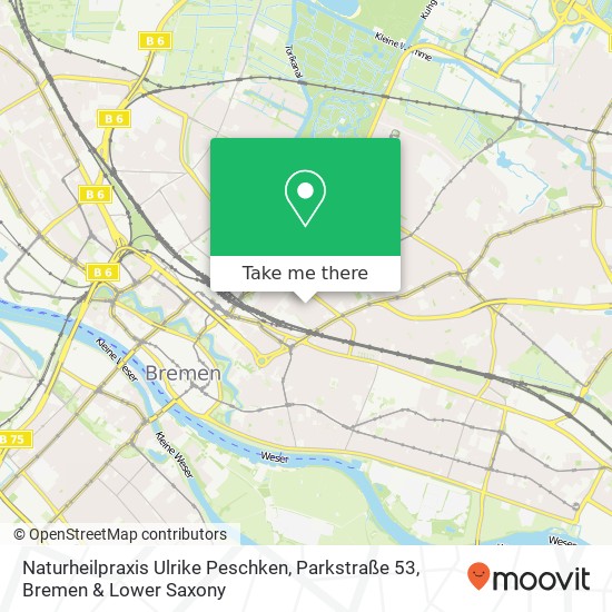 Naturheilpraxis Ulrike Peschken, Parkstraße 53 map