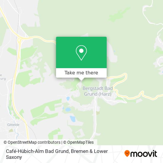 Café-Hübich-Alm Bad Grund map