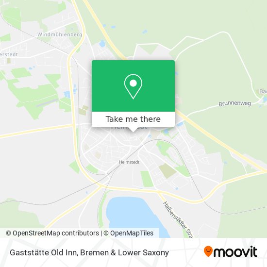 Gaststätte Old Inn map