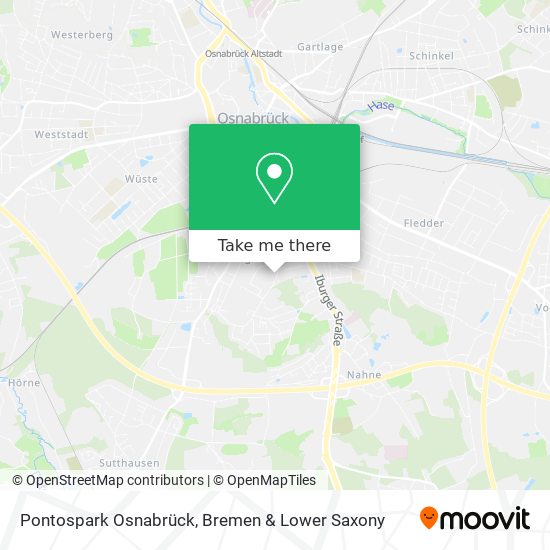 Pontospark Osnabrück map