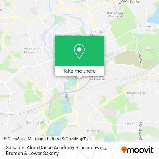 Salsa del Alma Dance Academy Braunschweig map