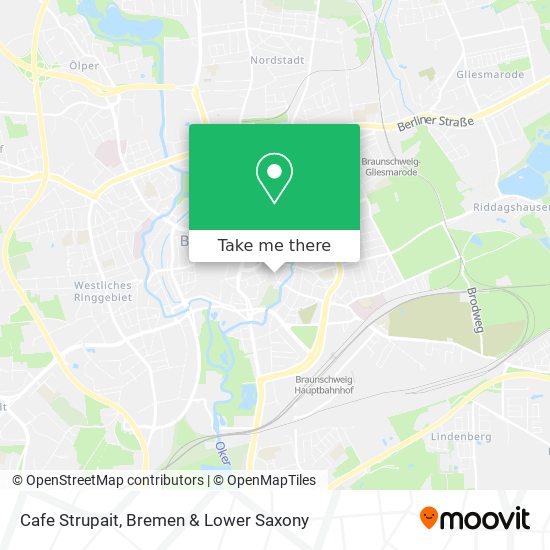Cafe Strupait map