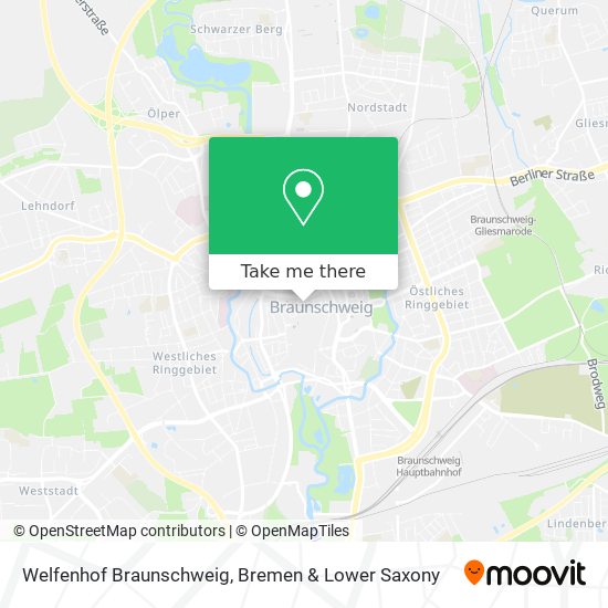 Welfenhof Braunschweig map