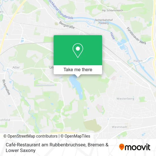 Карта Café-Restaurant am Rubbenbruchsee