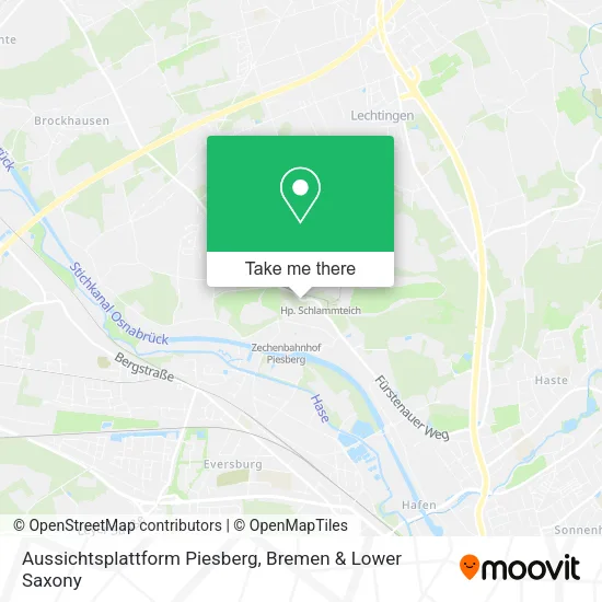 Карта Aussichtsplattform Piesberg