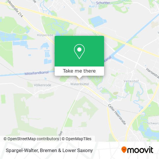 Spargel-Walter map